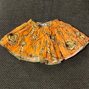 Layered Toddler skirt